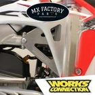 Honda CRF250R 2014-2017 Radiator Braces Works Connection Silver 15 16 New. Price: $200.45.