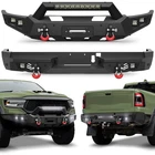 Fits Dodge Ram 1500 Trx 2021-2025 Front /rear Bumper With Winch Plate+led Lights New. Price: $357.98.