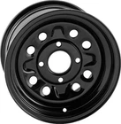 Quadboss 608489 Steely Wheel 12X7 - 5+2 4/110 New. Price: $68.99.