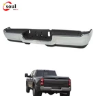 New Chrome Steel Rear Step Bumper Assembly For Ram 2500/3500 2019-2024 Pickup. Price: $362.56.