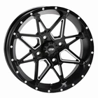 Itp Tornado Wheel, Matte Black, 14X7, 4/110, 2+5 (14TN11BX) New. Price: $168.57.
