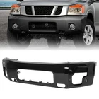 Black Front Bumper Face Bar For Nissan Titan Armada 04-15 W/fog Light Holes New. Price: $142.19.