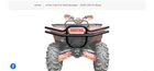Arctic Cat Atv Black Rear Bumper Kit 2006-2017 B-body 0436-757 New. Price: $100.00.