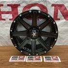 Msa Offroad Clutch 14X7 +10 Satin Black Wheel Rim 4X137 (qty 1) M33-04737 New. Price: $110.00.