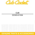 Cub Cadet 503-01354 Rear Bumper Challenger MX550 MX750 Eps 4X4 Vehicles New. Price: $27.95.