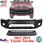 Front Bumper Cover + Lower Grille Textured For 2012-2015 Toyota Tacoma New. Price: $155.55.