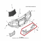 New Oem Polaris Sportsman 1000 Md Front Bumper Guard Lower Black 2017 2016 2015. Price: $214.95.