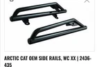 Arctic Oem Wildcat Xx Utv 2436-435 Side Rails Black New. Price: $175.00.