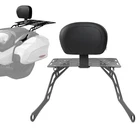 Rear Sissy Bar Backrest Pad W/luggage Rack For Can Am Spyder F3-S F3-T 15-25 New. Price: $247.10.