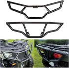 Ecotric Front & Rear Brush Guard Bumper 2PCS Compatible With 2014-2024 Polaris New. Price: $187.23.