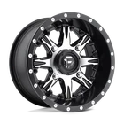 Fuel Utv D5411470A444 Wheel Rim Nutz 14X7 4X110 Matte Black Machined New. Price: $210.00.