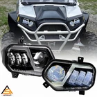 Front Led Headlight For Polaris Ranger Rzr Scrambler 570 800 900D Plug & Play New. Price: $129.99.