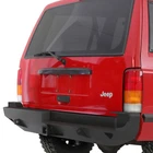 For Jeep Cherokee 84-01 Bumper Xrc Full Width Black Powder Coated Rear Hd New. Price: $749.99.