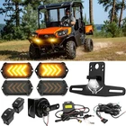 Utv Street Legal Turn Signal Kit & License Plate For Kubota RTV-XG850 Sidekick New. Price: $109.12.