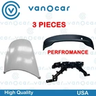 3 Pieces Hood/front Performance Bumper/radiator Support Tesla 2024-2026 New. Price: $1109.99.