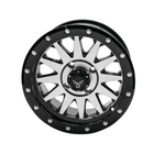 Quadboss Wagon Wheel 15X7, 4/156, 4+3, Black/machined RT-GW106157156MBA New. Price: $186.97.
