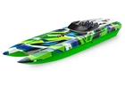 Traxxas 57046-4-GRNR Dcb M41 Widebody 40IN Boat Rtr, W/ Tsm, Green New. Price: $515.04.