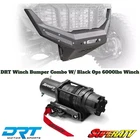 Drt Front Winch Bumper Skid W/ Black Ops 6000LBS Polaris Rzr Pro Turbo 4 22+ New. Price: $794.00.
