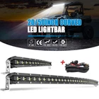 Curved 50" Led Light Bar For Polaris Ranger Xp 900 1000 20/22" Bumper Wiring New. Price: $15.76.