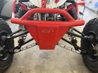 CR1 Cecco Racing Yamaha 08-13 2008-2013 Raptor 125 250 Front Bumper Guard Red Used. Price: $55.00.