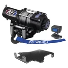 Kfi Atv 2500LBS Winch & Mount 100485 Kit 2005-2008 Honda Rubicon TRX500 Fa Fga New. Price: $279.95.