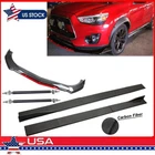 Front Rear Bumper Lip Spoiler Splitter Body Side Skirt For Mitsubishi Outlander New. Price: $139.99.