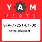 8FA-77251-01-00 Yamaha Cover, Headlight 8FA772510100, New Genuine Oem Part. Price: $167.53.