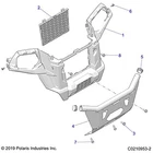 Polaris 1024435-293 Indy Red Front Bumper Scrambler Xp 1000 New. Price: $334.99.
