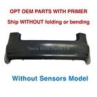 Opt Oem Tesla Model Rear Bumper Primer, Without Sensor 1083983-S0-I New. Price: $399.00.