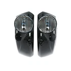8" Bagger Speaker Lid W/ Silver Grill For Victory Cross Country Hard Saddlebags New. Price: $219.95.