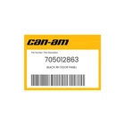 Can-am Genuine Black Rh Door Panel 705012863 New. Price: $149.99.