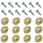 Caltric Skid Plate Screw Bolt W/ Washer For Polaris Rzr 570 800 900 1000 12 Set New. Price: $22.00.