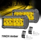 For Can-am Maverick X3 Max Amber Led Work Light Bar Driving Pods Spot Flood 7" New. Price: $34.89.