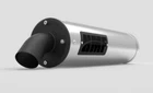 Hmf '11-'13 Can-am Commander 1000 Qs Slip-on Exhaust Stainless Steel/blackout New. Price: $529.95.