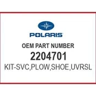 Polaris Kit-svc,plow,shoe,uvrsl 2204701 Oem New. Price: $24.99.
