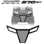 Rzr Front Bumper Skid Plate Led Tabs Black Frame Polaris 570 800 XP900 Silver New. Price: $179.99.