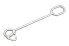 New Oem Polaris 2204974 Plow Link 12" Nos. Price: $27.99.