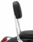 Cobra Square Short Chrome 14" Sissy Bar Passenger Backrest (02-5660) New. Price: $370.05.