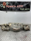 05 Can-am Outlander 400 4X4 Front Grill Plastic Green + Headlights Bombardier Oe Used. Price: $75.99.