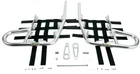 Motorsport Products 81-3401 Ez-fit Nerf Bars, Silver New. Price: $174.99.