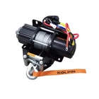 Yamaha Kodiak Grizzly 700 Atv Quick-mount 2500 Lb Steel Cable Kolpin Winch Kit New. Price: $239.99.