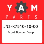 JN3-K7510-10-00 Yamaha Front Bumper Comp JN3K75101000, New Genuine Oem Part. Price: $212.46.