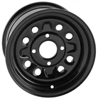 Quadboss 608489 Steely Wheel 12X7 - 5+2 4/110 New. Price: $68.99.