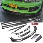Carbon Fiber Side Skirt Rear Front Bumper Lip Splitter For Mitsubishi Outlander New. Price: $199.99.