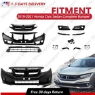 For 2019 2020 2021 Honda Civic Sedan New Complete Front Bumper Kit W/ Fog Light. Price: $336.35.