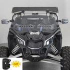 2-IN-1 Vented Windshield W/ Sliding Window For Can Am Maverick X3/ Max 2017-2026 New. Price: $239.99.