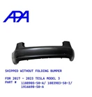 For Tesla Model 2017-2023 Rear Bumper Cover **no Sensor HOLES**1108905-S0-A New. Price: $249.99.