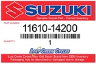Nos Genuine Suzuki 11610-14200 Spacer, Engine Mounting RM250 LT250R New. Price: $18.00.