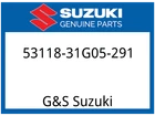 Suzuki Oem Part 53118-31G05-291 Grille,front New. Price: $181.41.